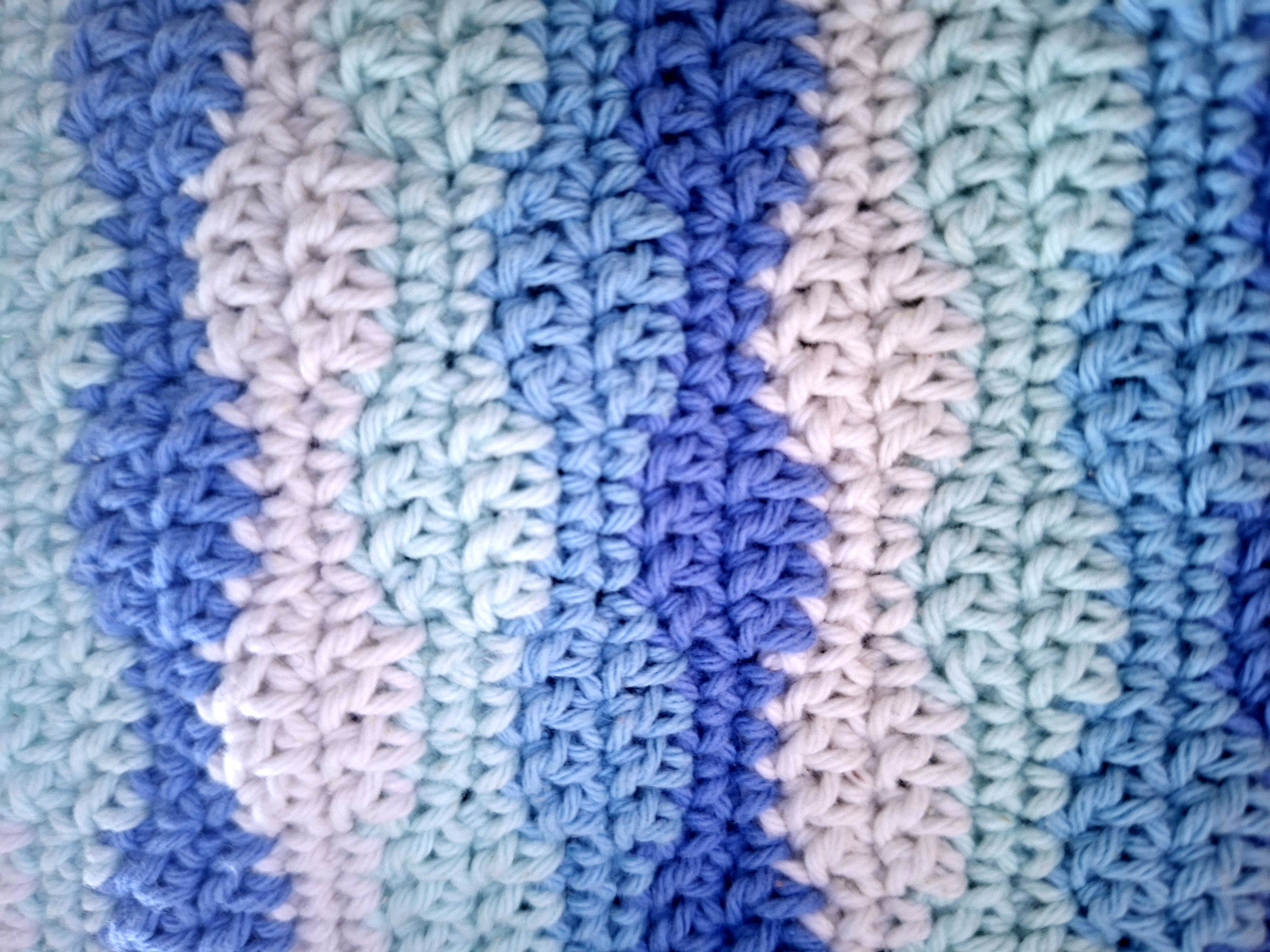Ocean Wave Pouch Detail